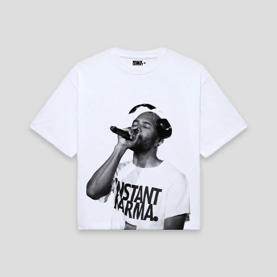 FRANK - WHITE BOXY FIT