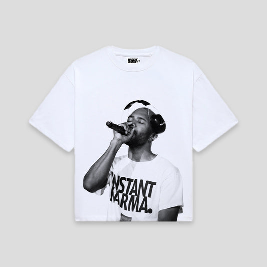 FRANK - WHITE BOXY FIT
