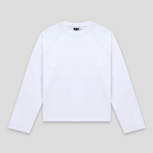 LONG SLEEVE TEE - WHITE
