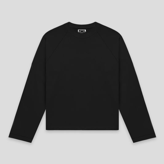 LONG SLEEVE TEE - BLACK